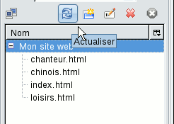 Structure du site web