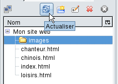 Structure du site web