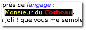 Imbrication de deux balises